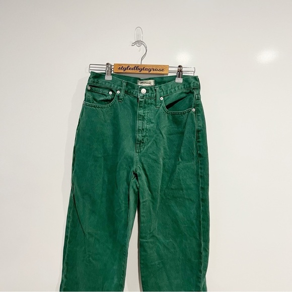 Madewell Baggy Straight Jeans: Garment-Dyed Edition - Picture 6 of 12